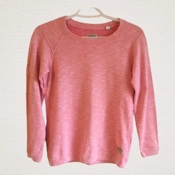 Jack Wills Tops Jack Willis Crewneck Pink Top Size Poshmark